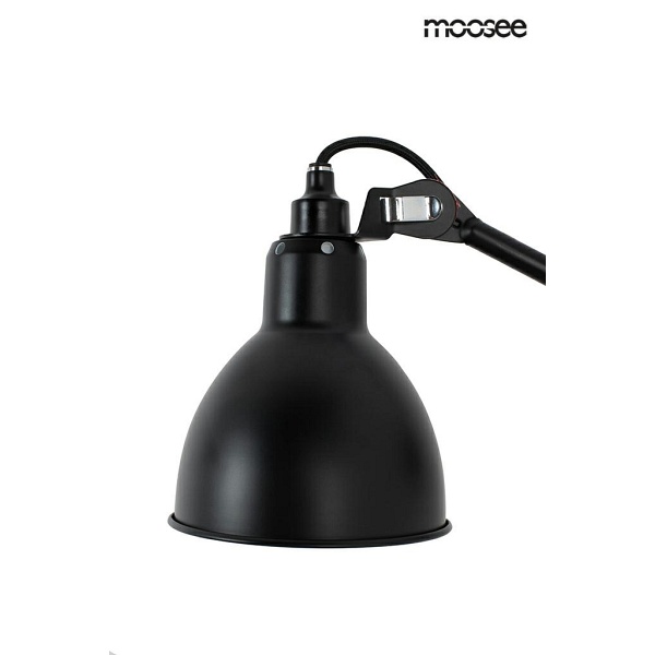 Lampa ścienna FRANK czarna - Moosee