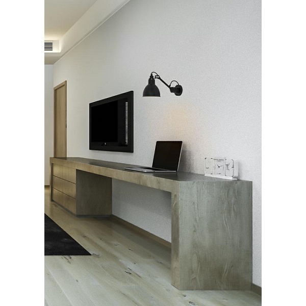 Lampa ścienna FRANK czarna - Moosee