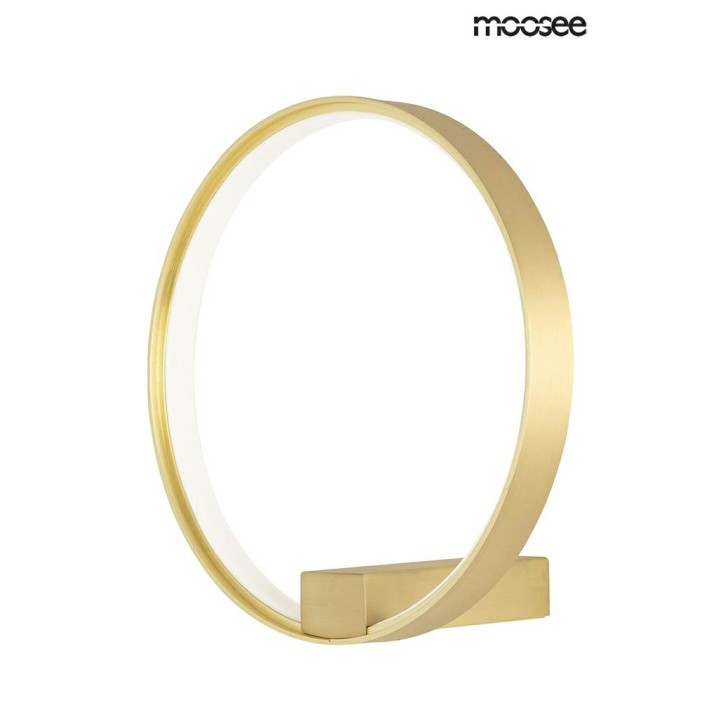 Lampa ścienna CIRCLE WALL złota - Moosee