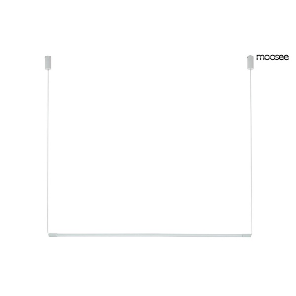 Lampa wisząca OMBRE LEVEL 100 biała - Moosee