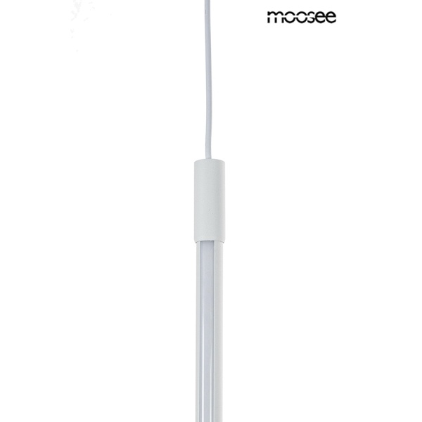 Lampa wisząca OMBRE LEVEL 100 biała - Moosee