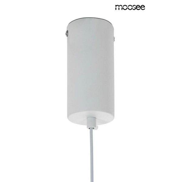Lampa wisząca OMBRE LEVEL 100 biała - Moosee