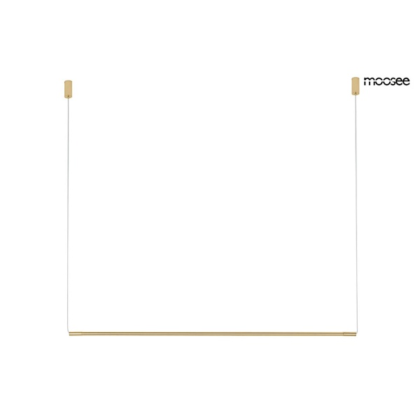 Lampa wisząca OMBRE LEVEL 100 złota - Moosee