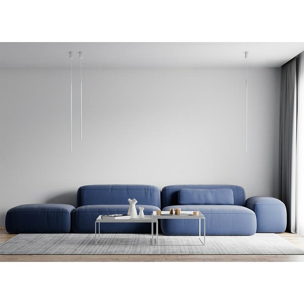 Lampa wisząca OMBRE 80 biała - Moosee