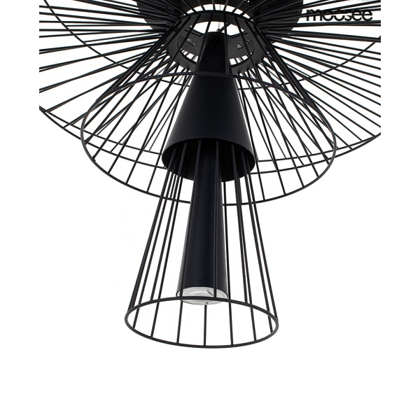 Lampa wisząca SESTO czarna - Moosee