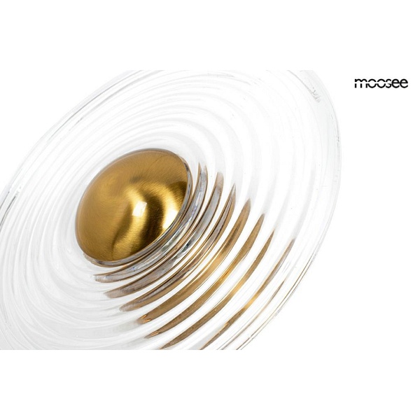 Lampa ścienna ONDA złota - Moosee