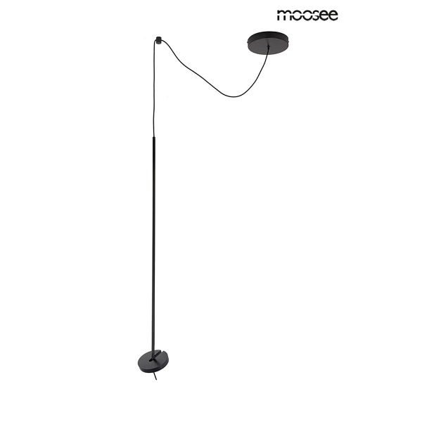 Lampa wisząca BOBBIE czarna - Moosee