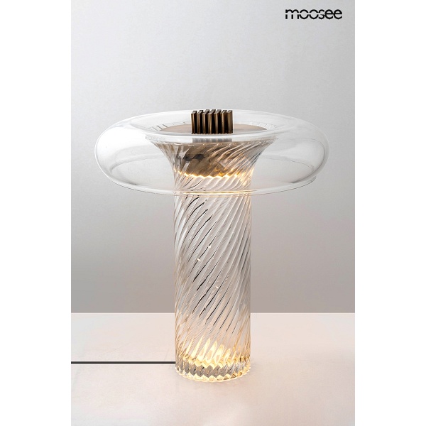 Lampa stołowa ICAR złota - Moosee