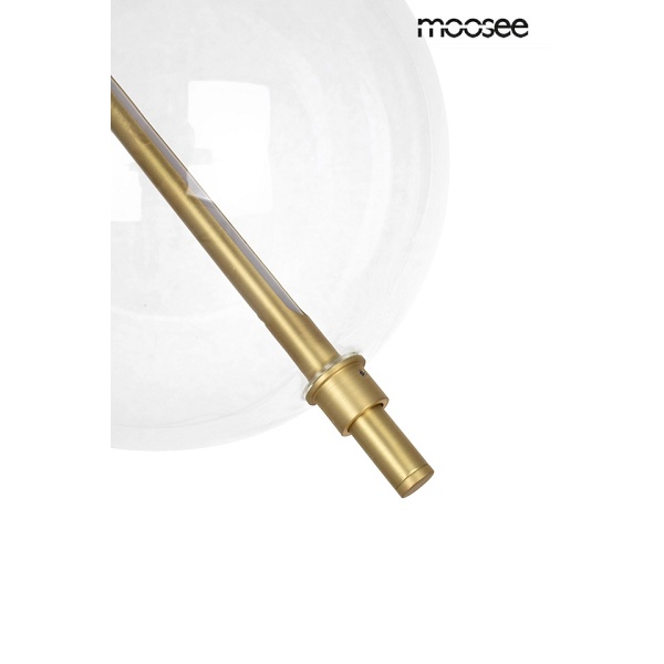 Lampa wisząca ECHO złota - Moosee