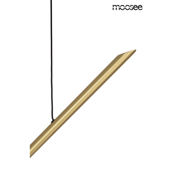 Lampa wisząca ECHO złota - Moosee