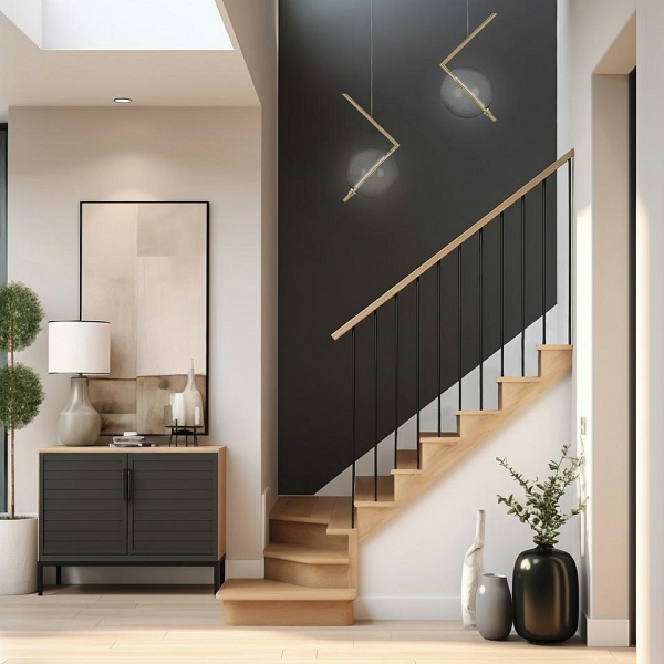 Lampa wisząca ECHO złota - Moosee