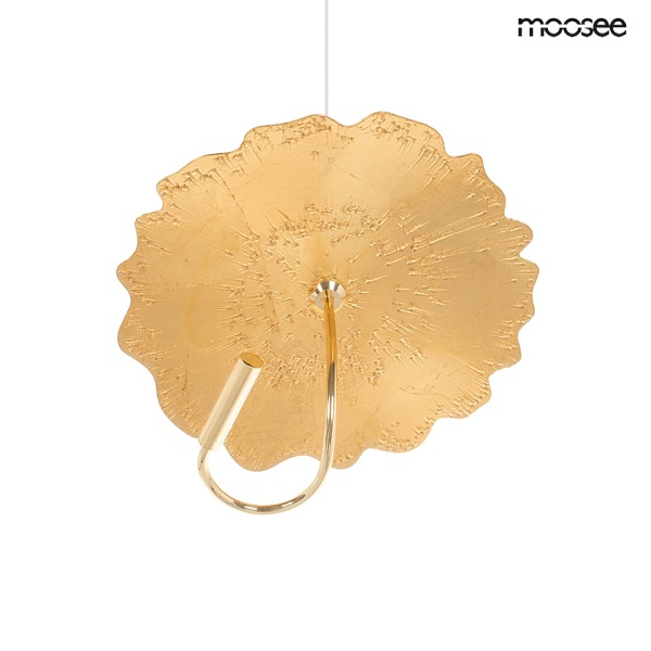 Lampa wisząca LEAFS złota - Moosee