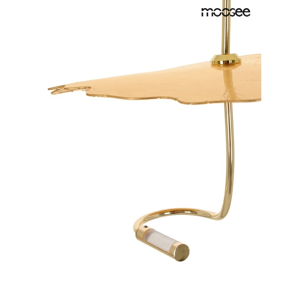 Lampa wisząca LEAFS złota - Moosee