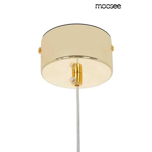 Lampa wisząca LEAFS złota - Moosee