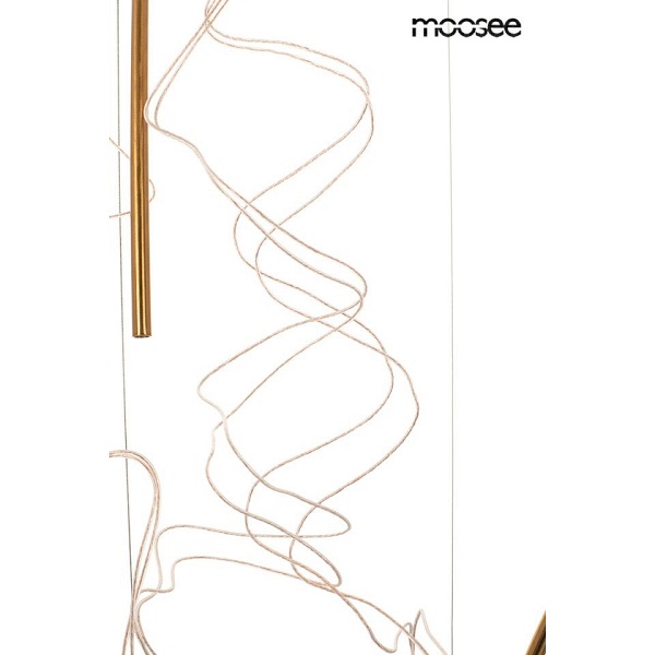 Lampa wisząca TULIPPE 14 LINE złota - Moosee