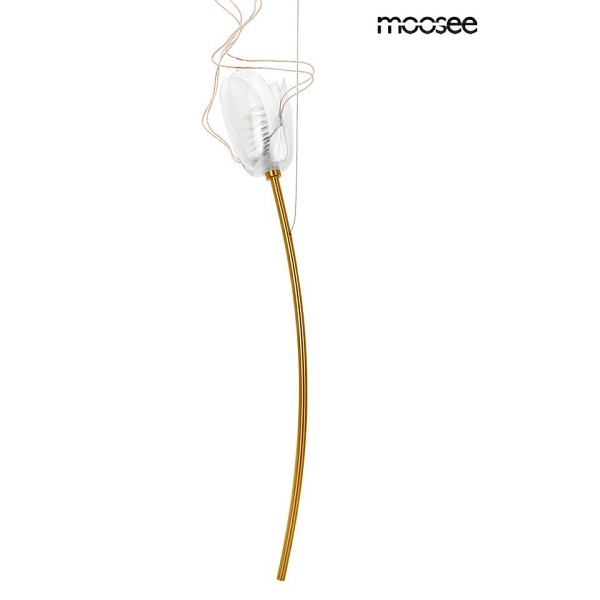 Lampa wisząca TULIPPE 7 DISC złota - Moosee