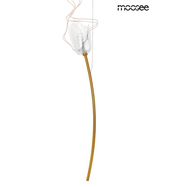 Lampa wisząca TULIPPE 14 DISC złota - Moosee