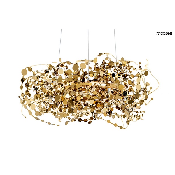 Lampa wisząca MONETE 60 złota - Moosee