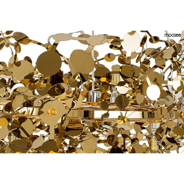 Lampa wisząca MONETE 60 złota - Moosee