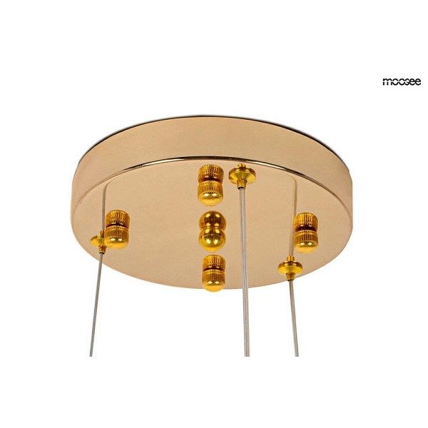 Lampa wisząca MONETE 60 złota - Moosee