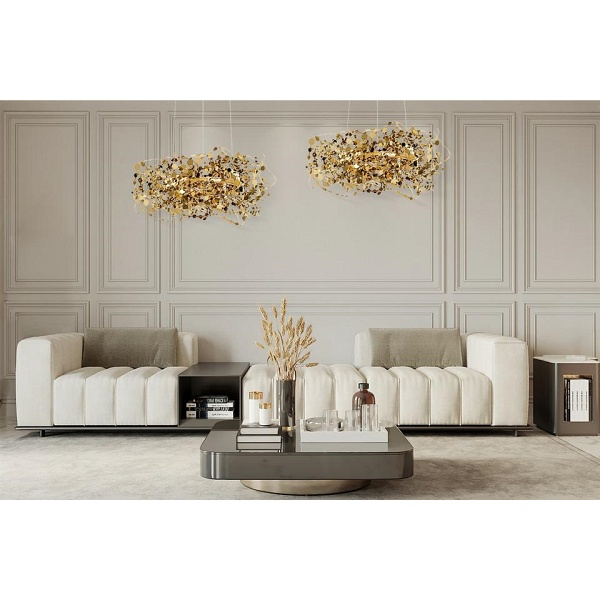 Lampa wisząca MONETE 60 złota - Moosee