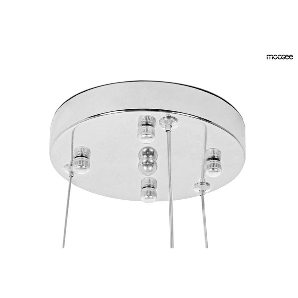 Lampa wisząca MONETE 60 chrom - Moosee