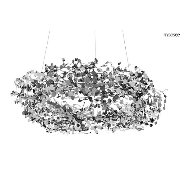 Lampa wisząca MONETE 60 chrom - Moosee