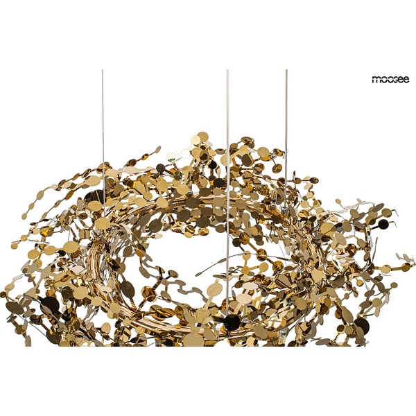 Lampa wisząca MONETE 80 złota - Moosee