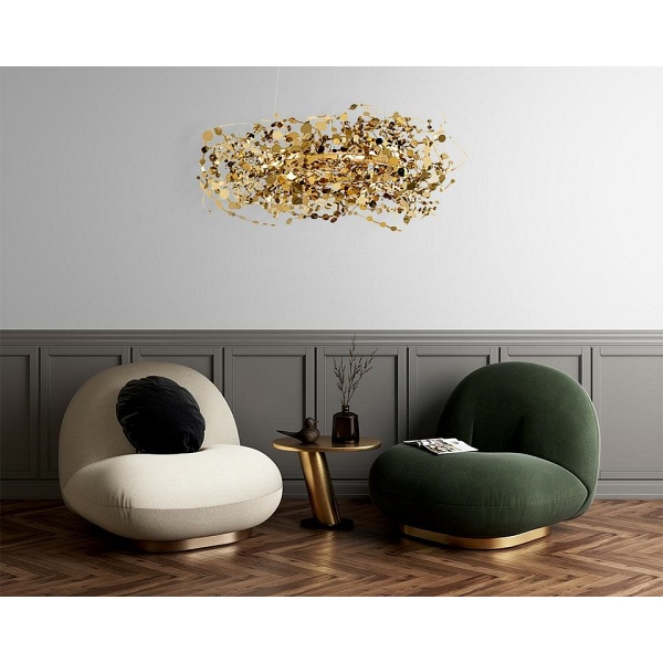 Lampa wisząca MONETE 80 złota - Moosee