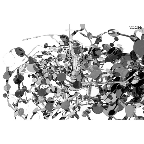 Lampa wisząca MONETE 80 chrom - Moosee