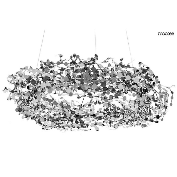 Lampa wisząca MONETE 80 chrom - Moosee
