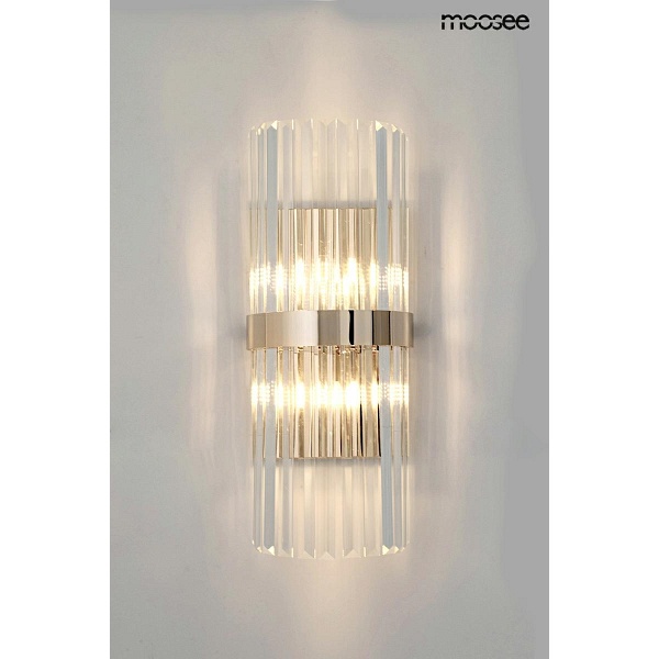 Lampa ścienna MILAGRO chrom - Moosee