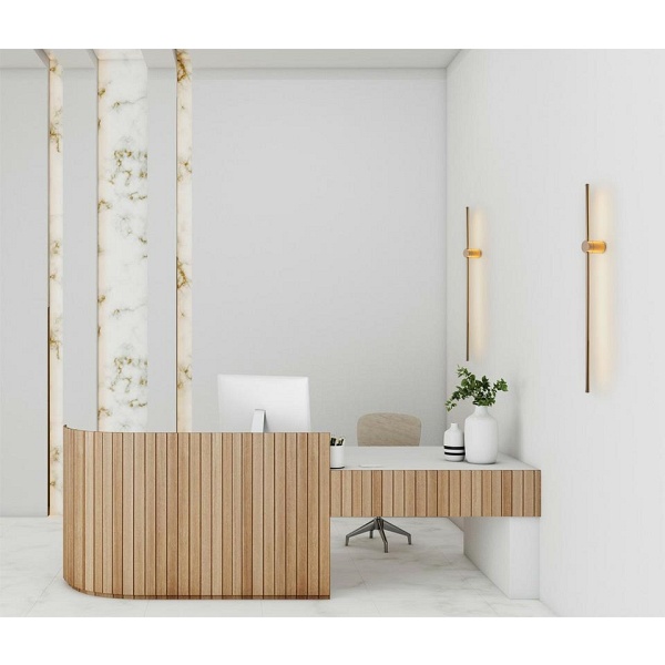 Lampa ścienna OMBRE 100 złota - Moosee