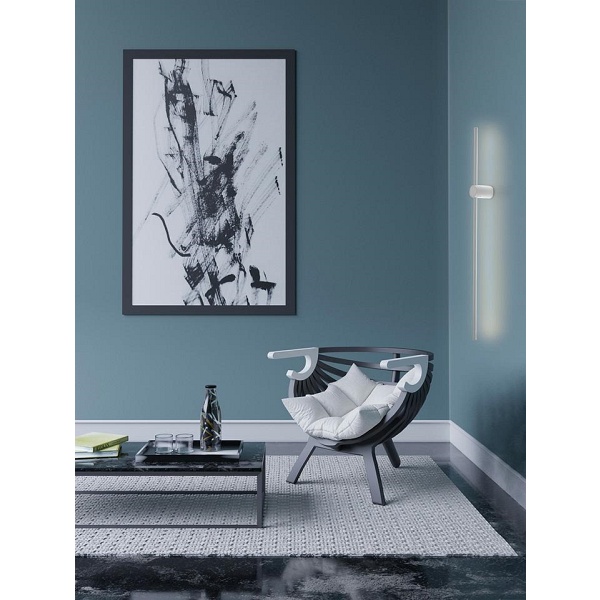 Lampa ścienna OMBRE 100 biała - Moosee