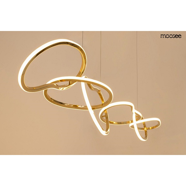 Lampa wisząca JAZZ 6 złota - Moosee