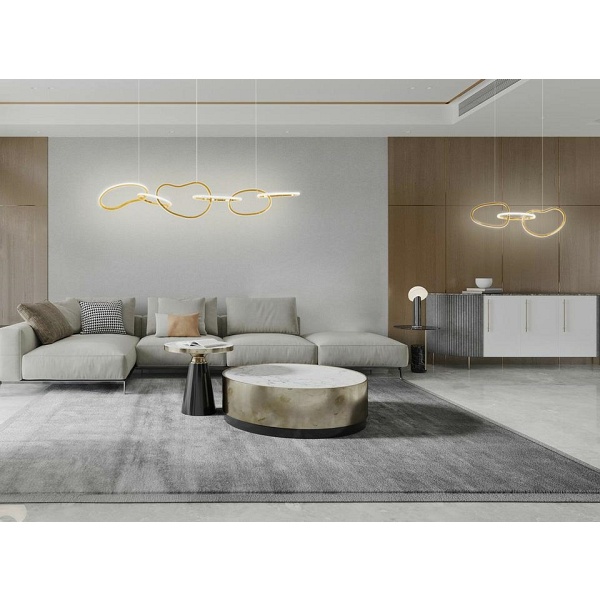 Lampa wisząca JAZZ 6 złota - Moosee