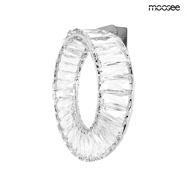 Lampa ścienna WAVE chrom - Moosee