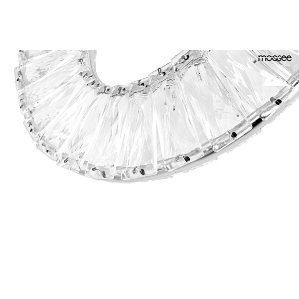 Lampa ścienna WAVE chrom - Moosee