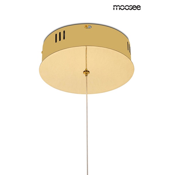 Lampa wisząca WAVE 120 złota - Moosee