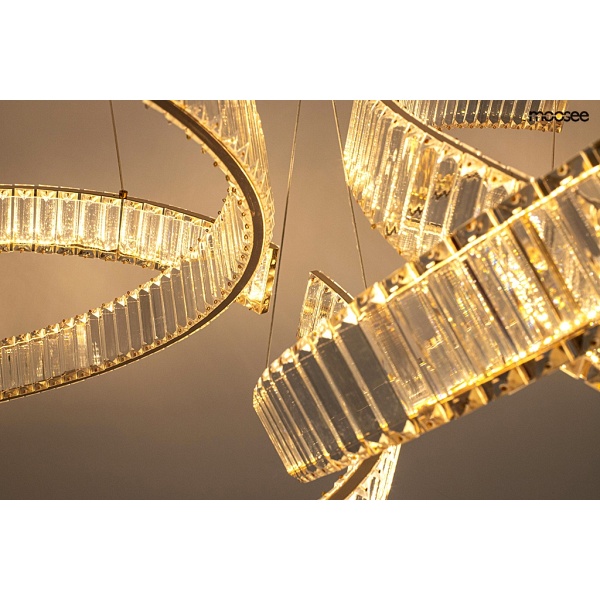 Lampa wisząca LIBERTY LINE 8 złota - Moosee