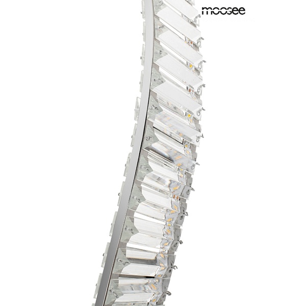 Lampa wisząca WAVE CORDON 1A chrom - Moosee