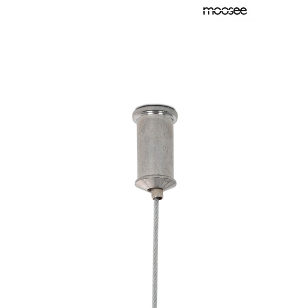 Lampa wisząca WAVE CORDON 1A chrom - Moosee