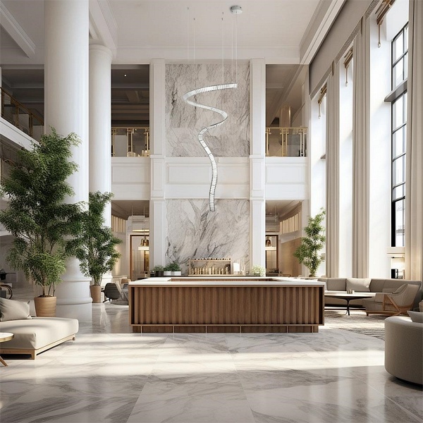 Lampa wisząca WAVE CORDON 1A chrom - Moosee