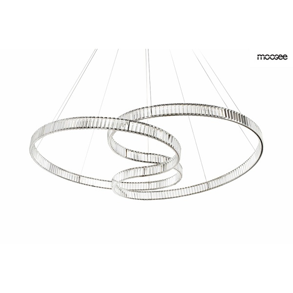 Lampa wisząca WAVE 160A chrom - Moosee