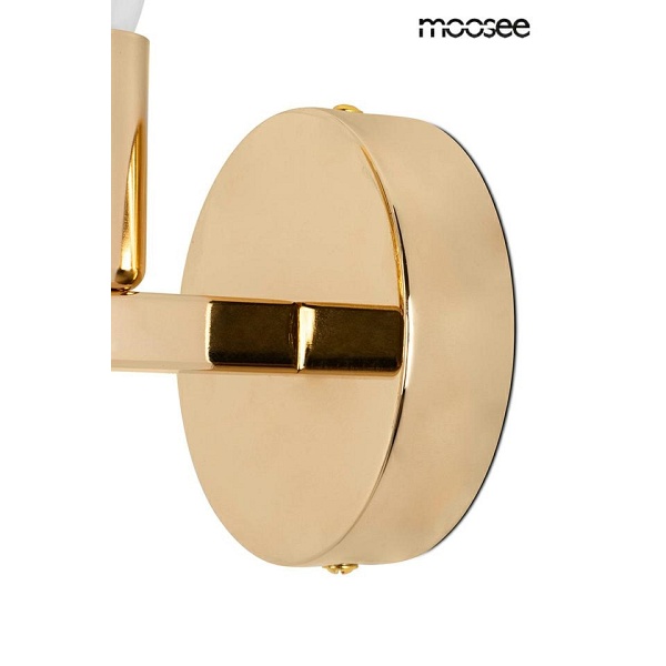 Lampa ścienna CONCHA złota - Moosee