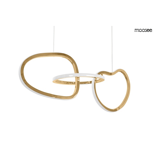 Lampa wisząca JAZZ 3 złota - Moosee