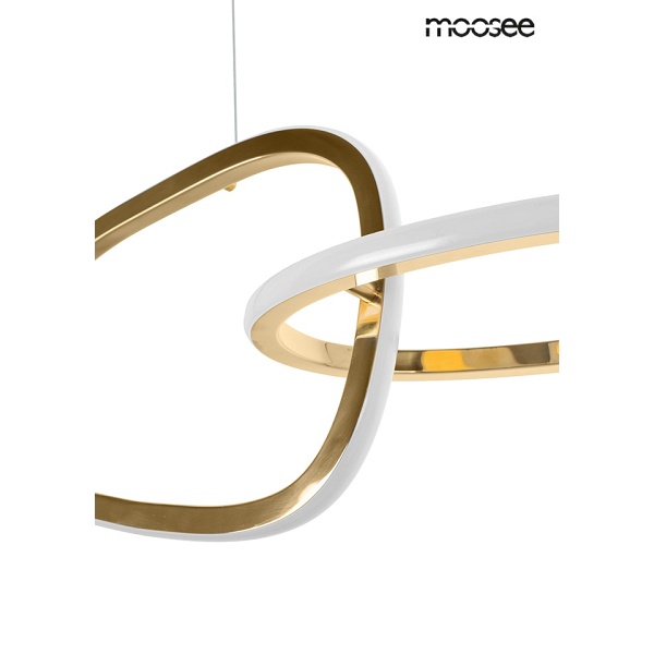 Lampa wisząca JAZZ 3 złota - Moosee