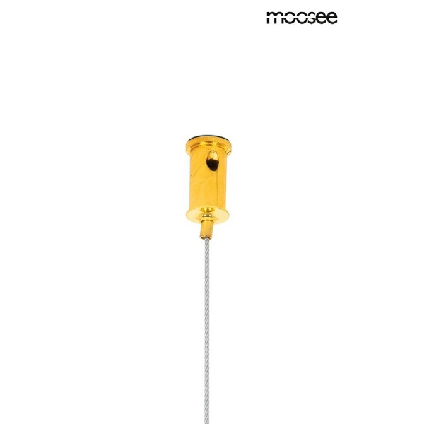 Lampa wisząca JAZZ 3 złota - Moosee