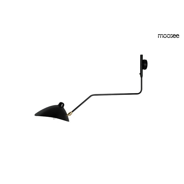 Lampa ścienna RAVEN - aluminium, stal węglowa - Moosee