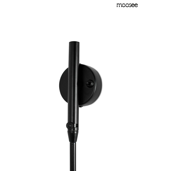 Lampa ścienna RAVEN - aluminium, stal węglowa - Moosee